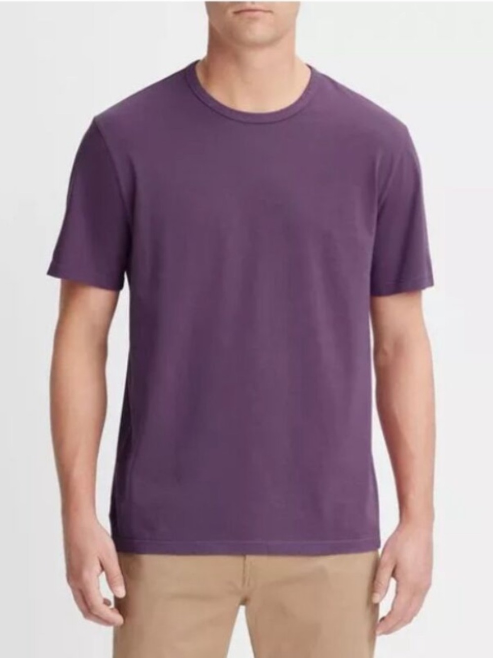 Vince Men's Plum Crew Neck T-Shirt